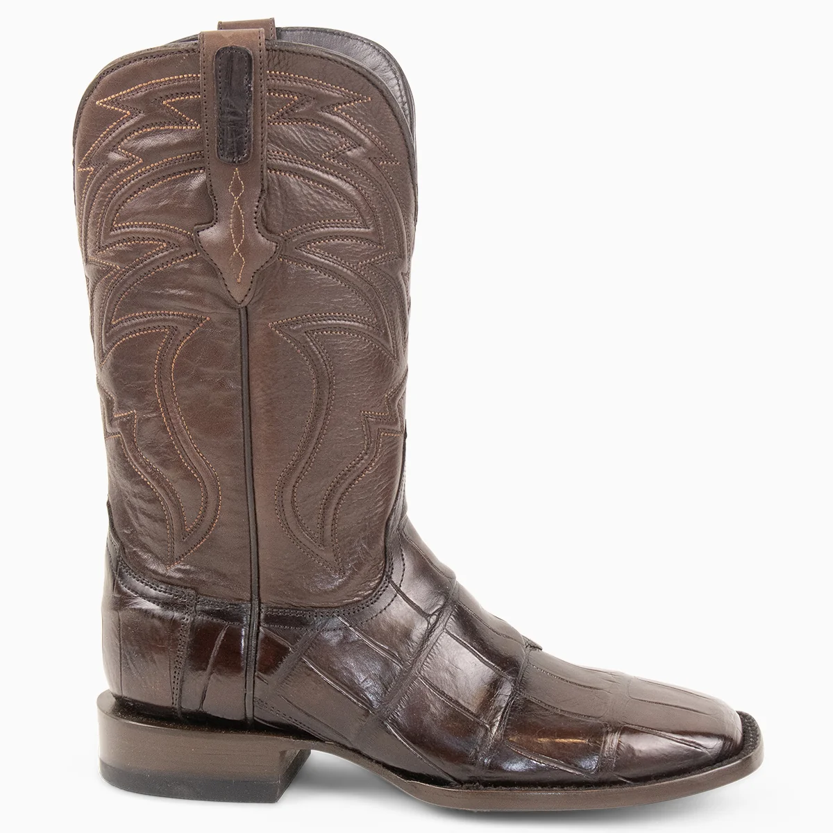 Brown Alligator - Square