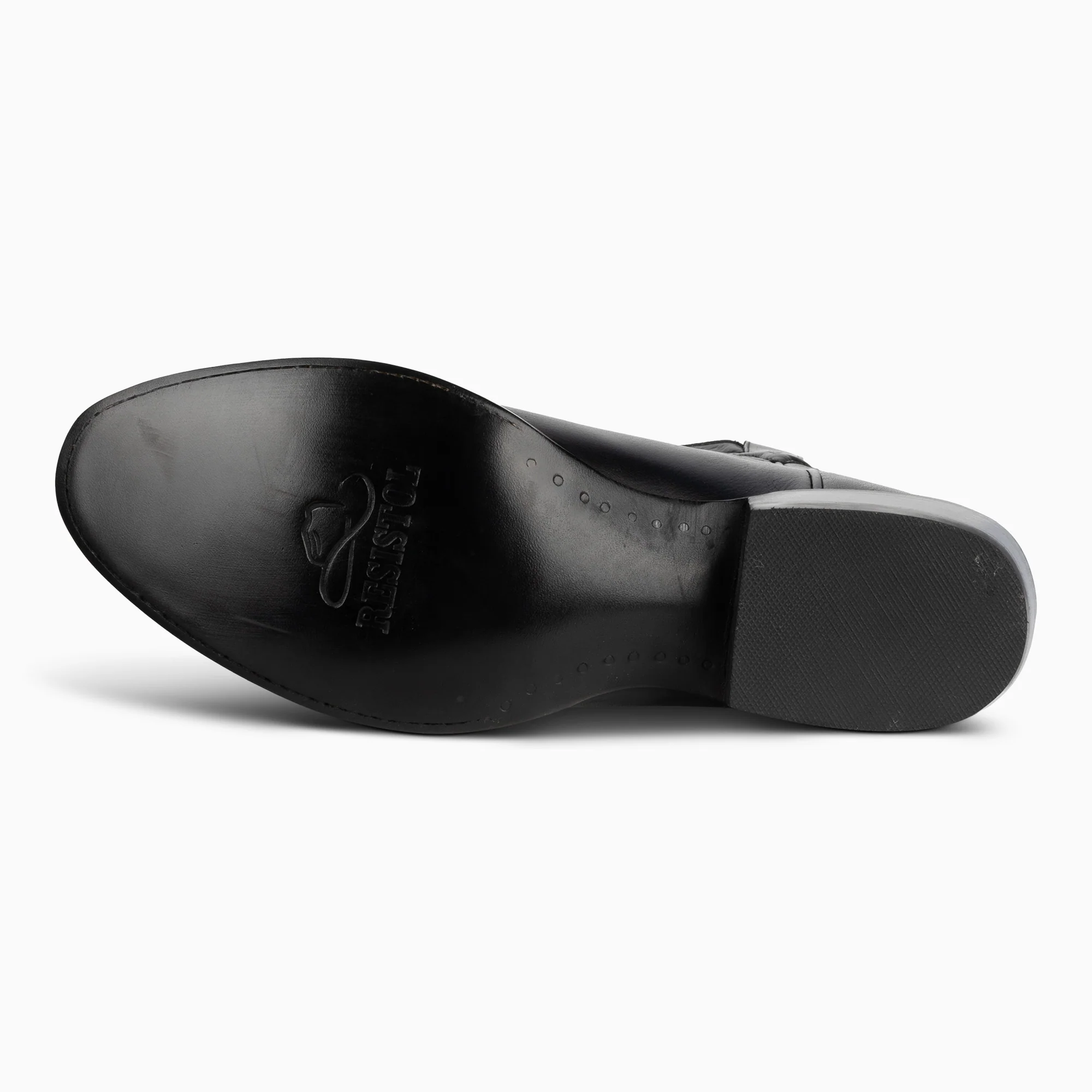 Black Jersey Cowhide - Round - Image 4