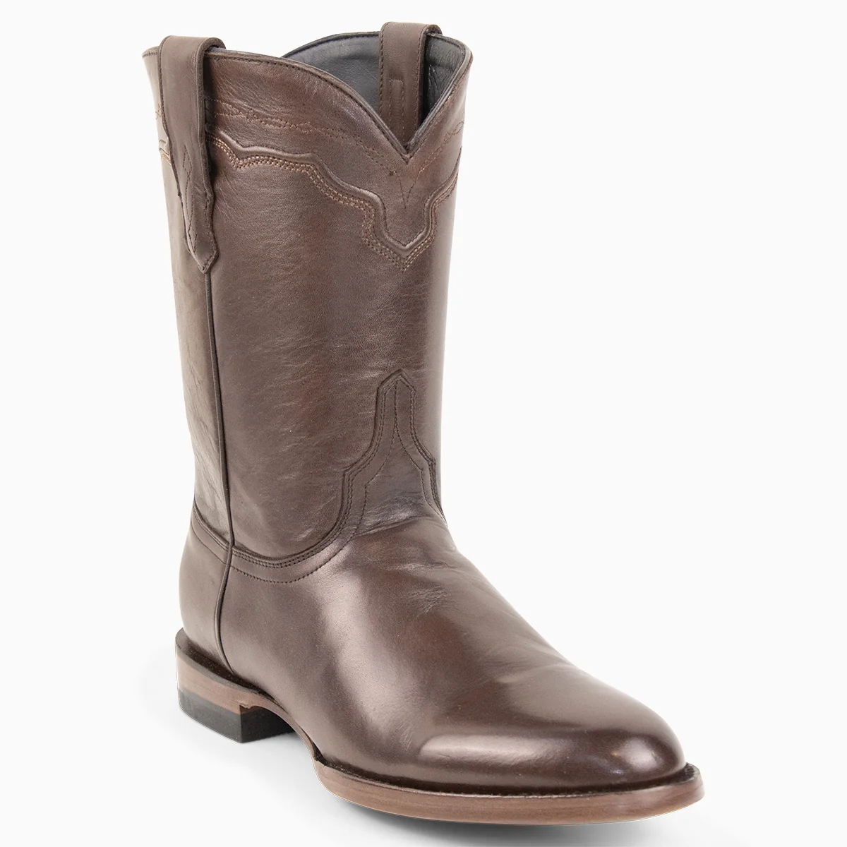 Brown Jersey Cowhide - Round - Image 2