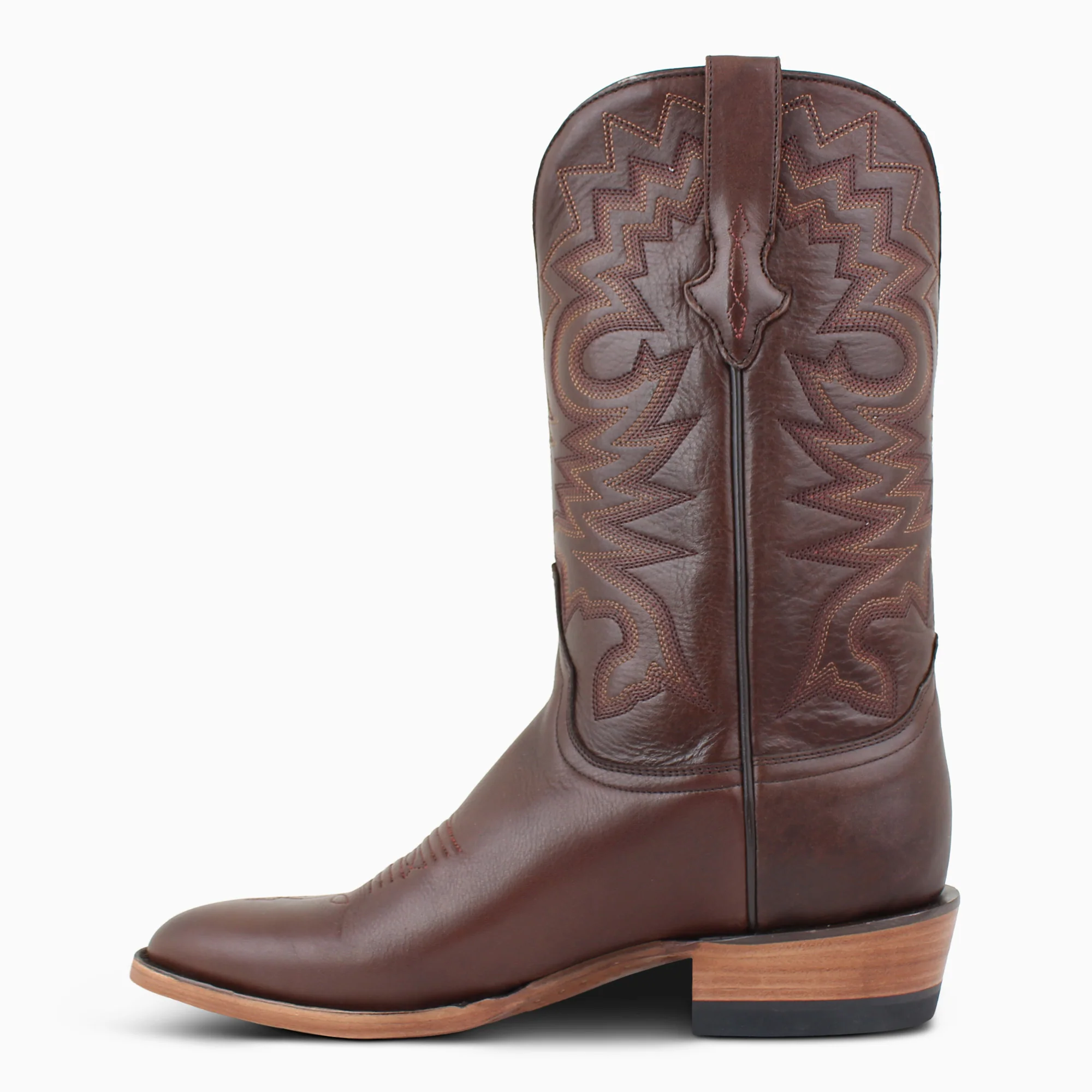 Brown Jersey Cowhide - Round - Image 3
