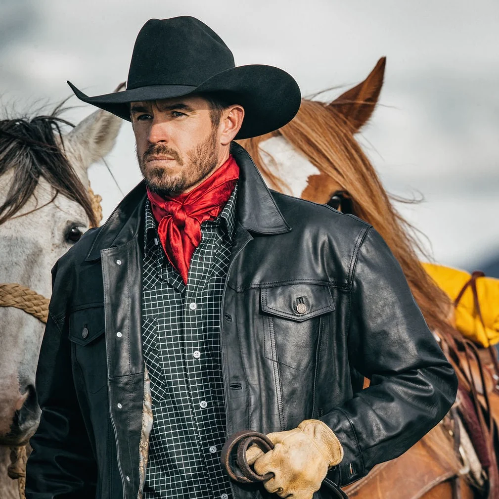 20X Black Gold 72 Profile Cowboy Hat - Image 2