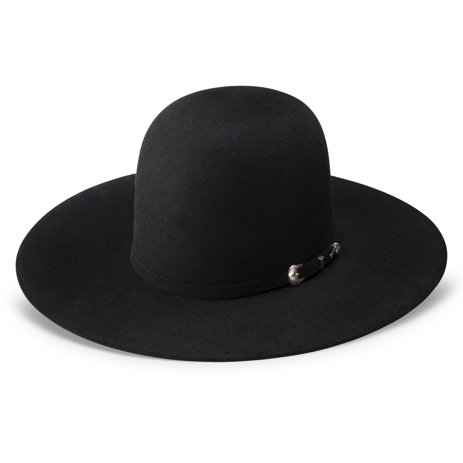 6X Midnight Open Crown Cowboy Hat