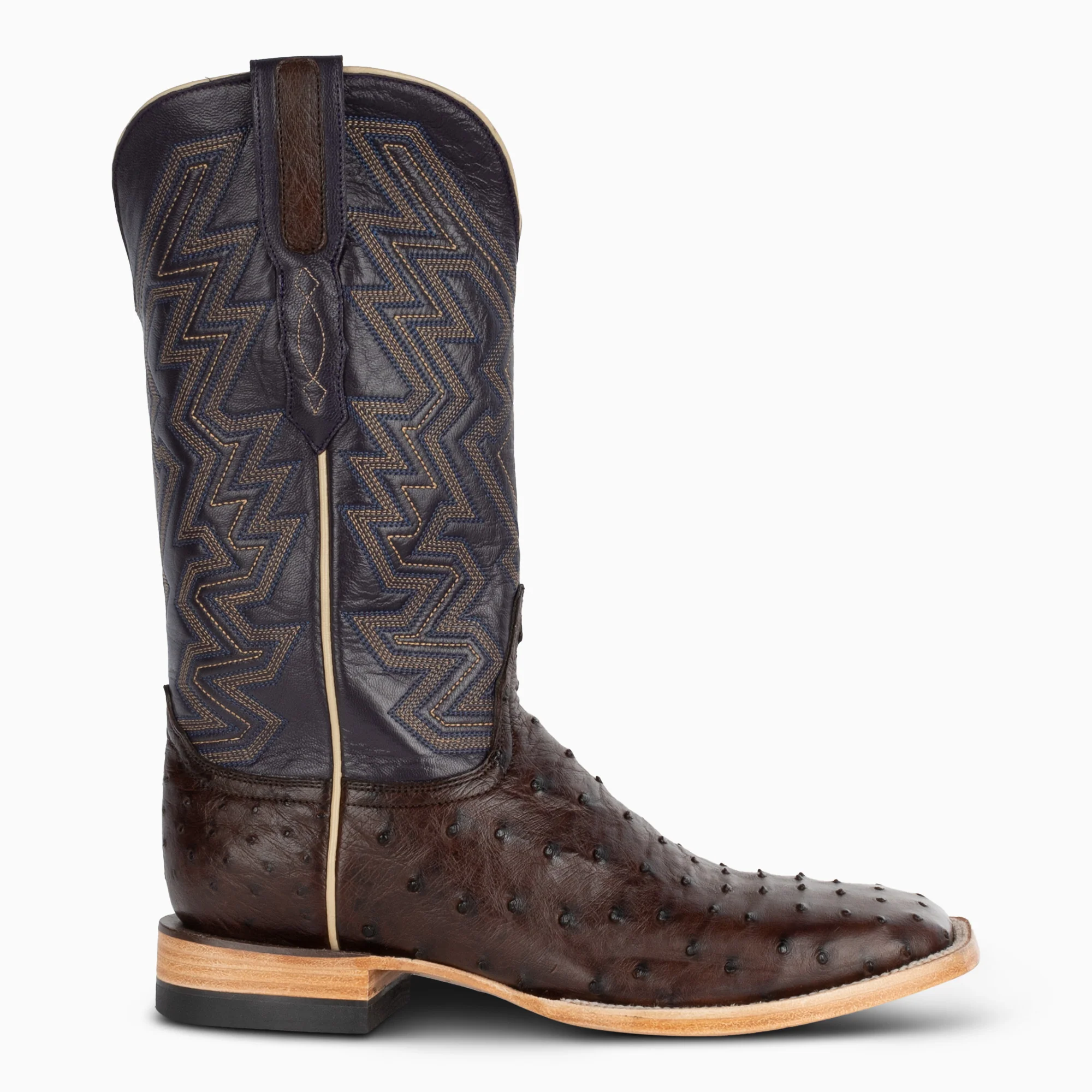 Sienna Full Quill Ostrich - Square