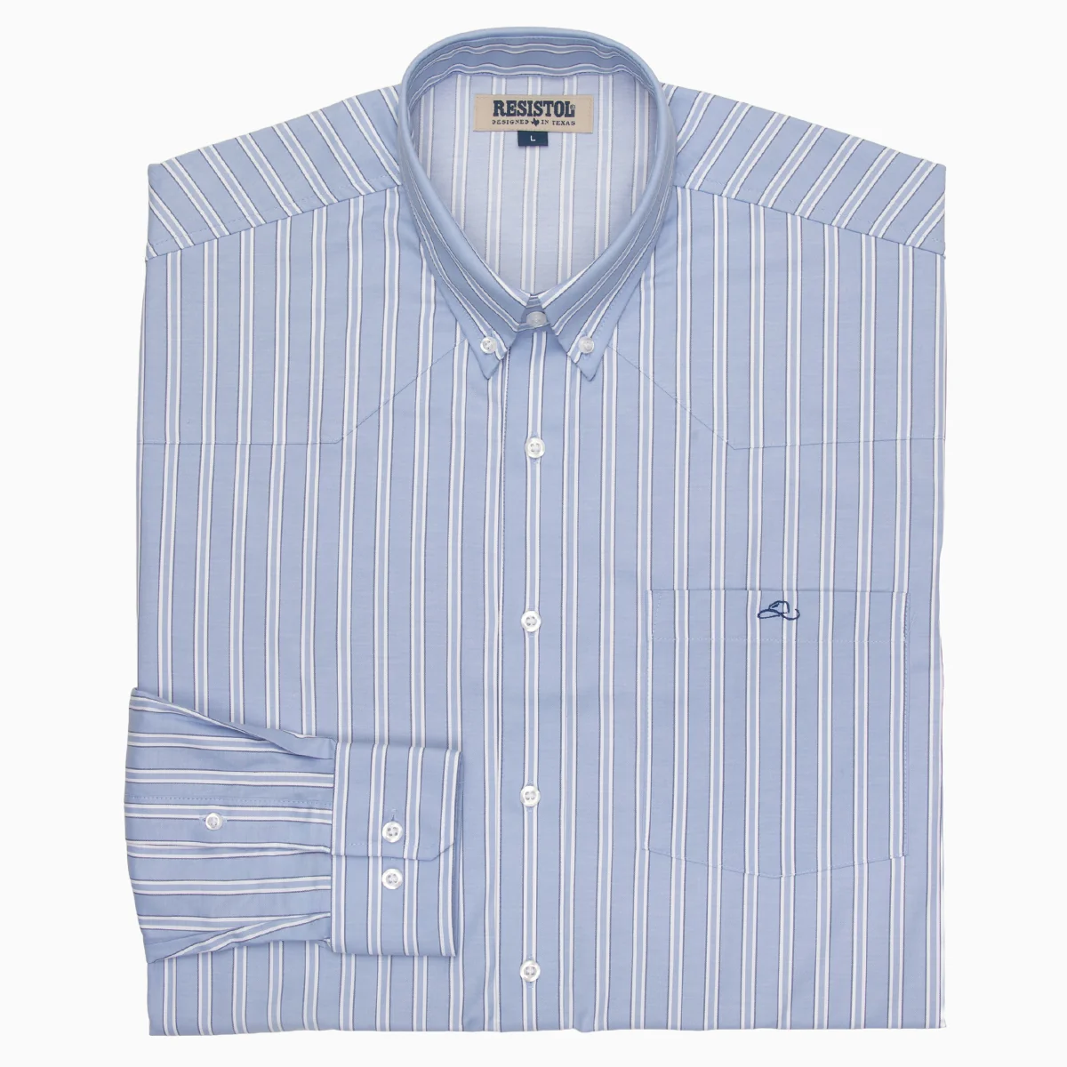 Resistol Dress Shirt - Blue - Image 3