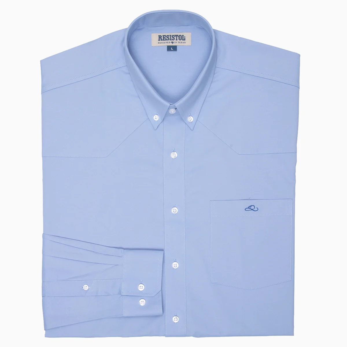 Resistol Dress Shirt - Light Blue - Image 3