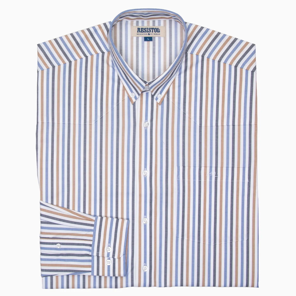 Resistol Dress Shirt - Multi-Stripe - Image 3