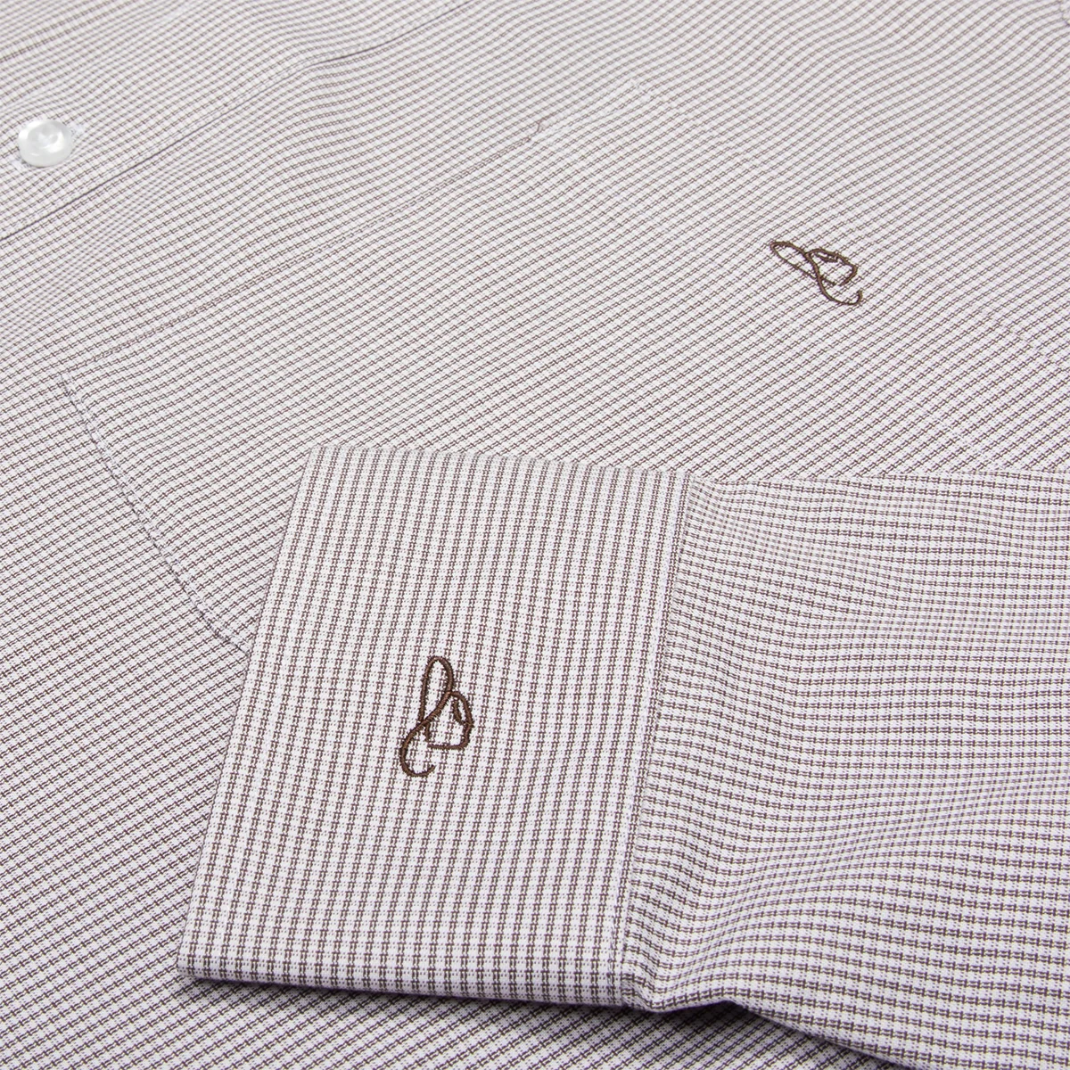 Resistol Marketing Shirt - Grey Pinstripe - Image 5