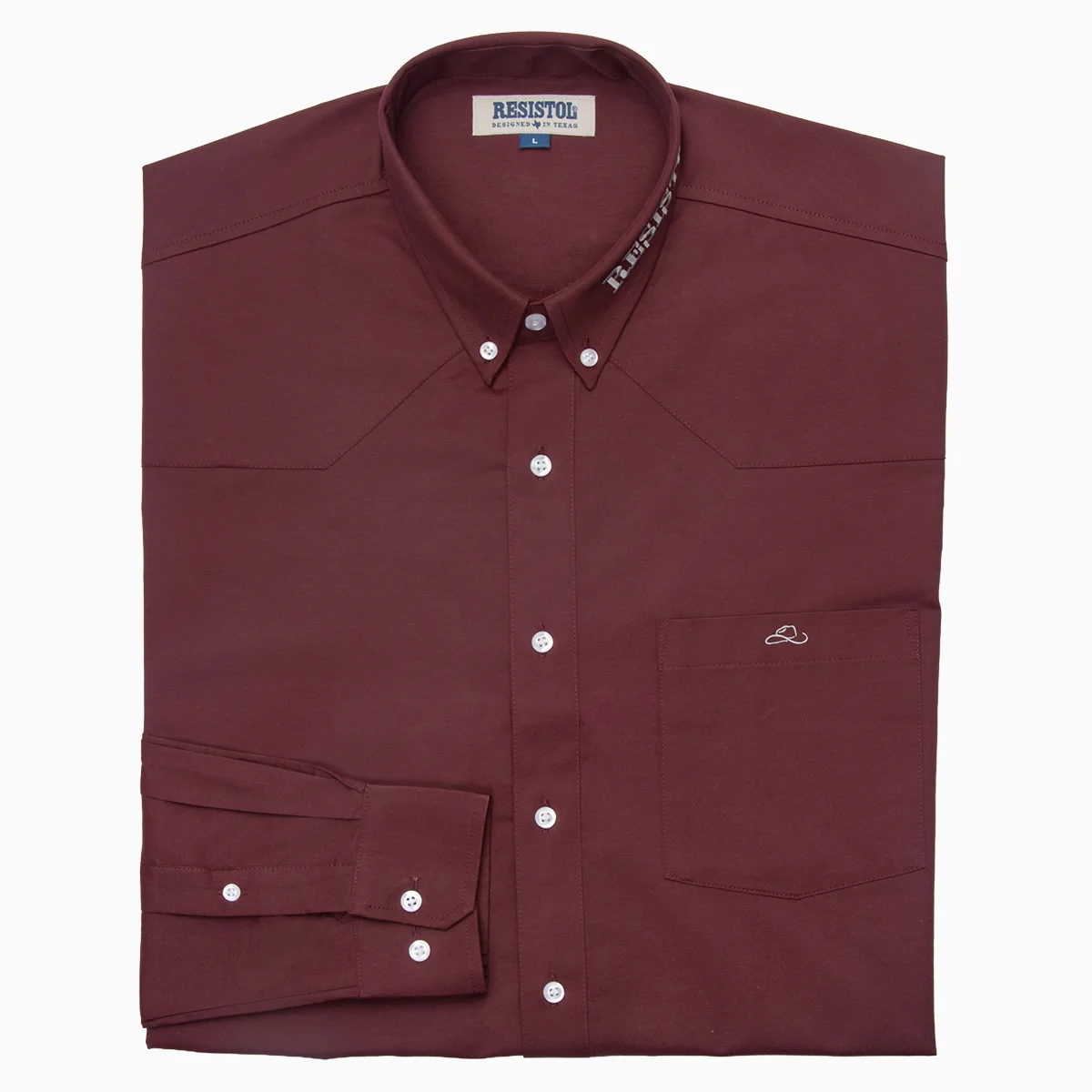 Resistol Marketing Shirt - Wine - Image 3