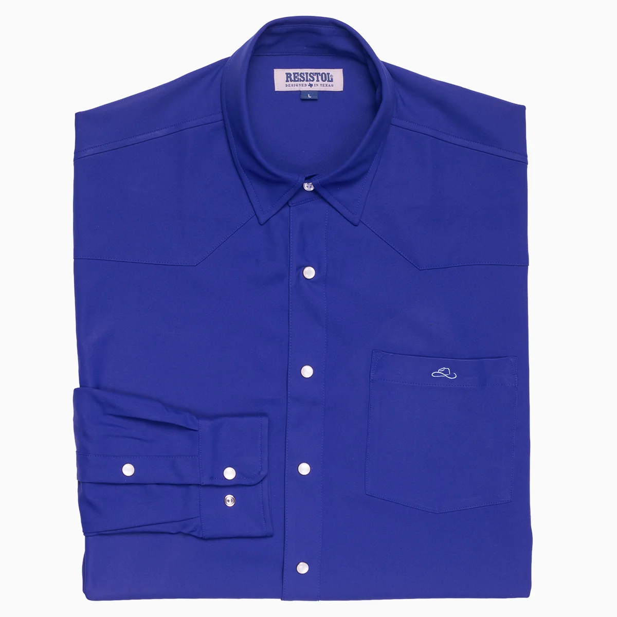 Resistol Performance Shirt - Blue - Image 3