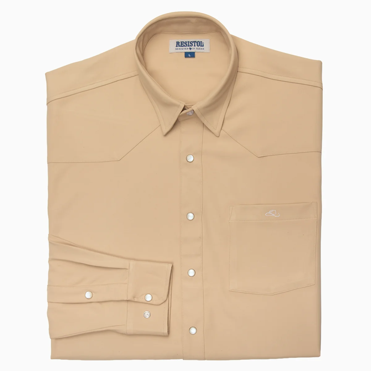 Resistol Performance Shirt - Tan - Image 3