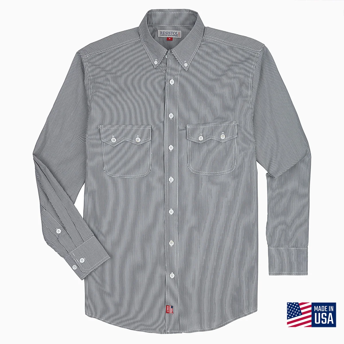 Resistol Pinstripe Dress Shirt