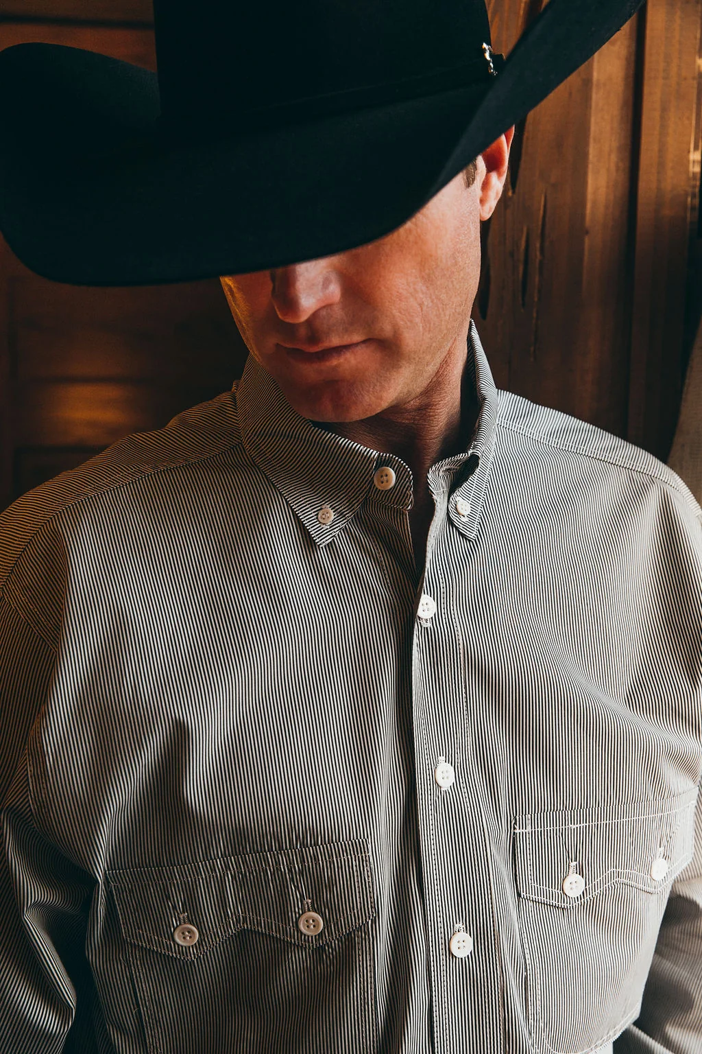 Resistol Pinstripe Dress Shirt - Image 2