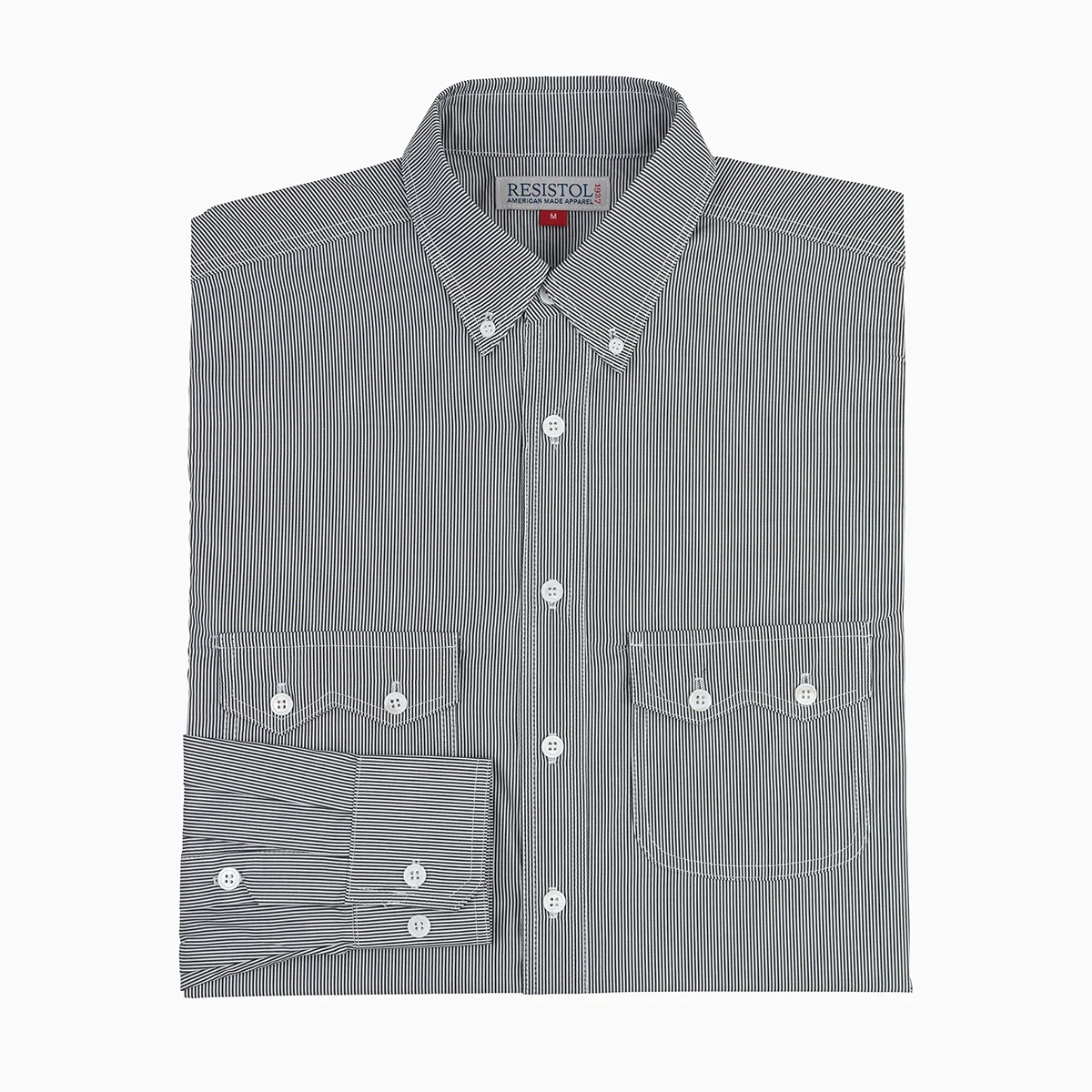 Resistol Pinstripe Dress Shirt - Image 3